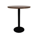 Proof 30" Round Pedestal Counter Table with Round Base HPL Top