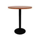 Proof 30" Round Pedestal Counter Table with Round Base HPL Top