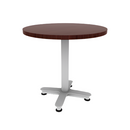 Proof 30" Dia Round Pedestal Cafe Table with Arched Base HPL Top