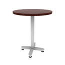 Proof 30" Round Pedestal Counter Table with Arched Base HPL Top