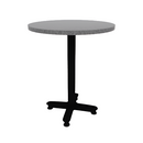 Proof 30" Round Pedestal Counter Table with Arched Base HPL Top