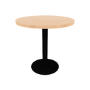 Proof 30" Dia Round Pedestal Cafe Table with Round Steel Base HPL Top