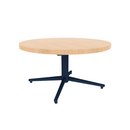 Vaux 30" Round Occassional Table HPL Top with Square Edge Glides 16"H