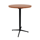 Vaux 30" Round Conference Table HPL Top with Square Edge Glides 42"H