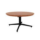 Vaux 30" Round Occassional Table HPL Top with Knife Edge Glides 16"H