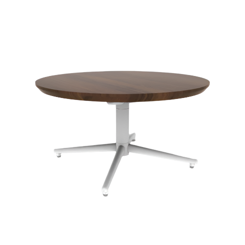 Vaux 30" Round Occassional Table HPL Top with Knife Edge Glides 16"H