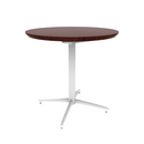 Vaux 30" Round Cafe Table HPL Top with Knife Edge Glides 30"H
