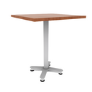 Proof 30" Square Pedestal Counter Table with Arched Base HPL Top