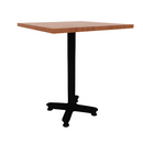 Proof 30" Square Pedestal Counter Table with Arched Base HPL Top
