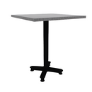 Proof 30" Square Pedestal Counter Table with Arched Base HPL Top