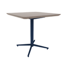 Vaux 30" Round Square Cafe Table HPL Top with Knife Edge Glides 30"H