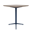 Vaux 30" Round Square Conference Table HPL Top with Knife Edge Glides 36"H