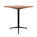 Vaux 30" Round Square Conference Table HPL Top with Knife Edge Glides 36"H