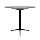Vaux 30" Round Square Conference Table HPL Top with Knife Edge Glides 36"H