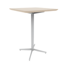 Vaux 30" Round Square Bar Table HPL Top with Knife Edge Glides 42"H
