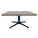 Vaux 30" Square Occassional Table HPL Top with Square Edge Glides 16"H