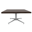 Vaux 30" Square Occassional Table HPL Top with Square Edge Glides 16"H