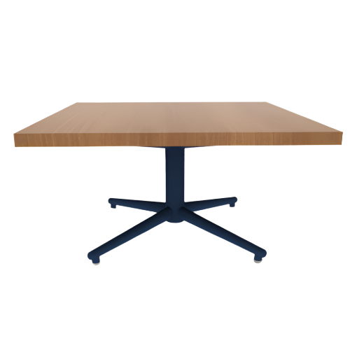 Vaux 30" Square Occassional Table HPL Top with Square Edge Glides 16"H
