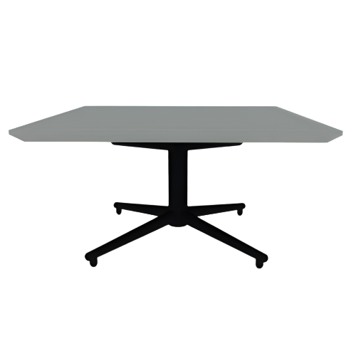Vaux 30" Square Occassional Table HPL Top with Knife Edge Glides 16"H