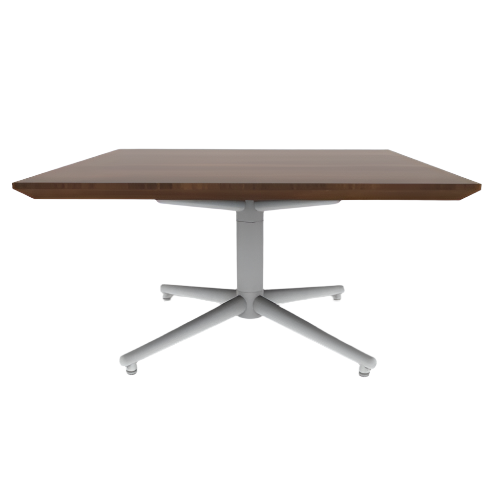 Vaux 30" Square Occassional Table HPL Top with Knife Edge Glides 16"H