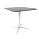 Vaux 30" Square Cafe Table HPL Top with Knife Edge Glides 30"H