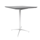 Vaux 30" Square Conference Table HPL Top with Knife Edge Glides 36"H