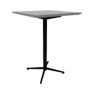 Vaux 30" Square Bar Table HPL Top with Knife Edge Glides 42"H