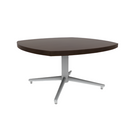 Vaux 30" Squircle Occassional Table HPL Top with Square Edge Glides 16"H