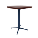 Vaux 30" Squircle Conference Table HPL Top with Square Edge Glides 36"H