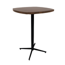 Vaux 30" Squircle Conference Table HPL Top with Knife Edge Casters 42"H