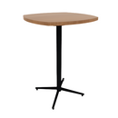 Vaux 30" Squircle Conference Table HPL Top with Knife Edge Casters 42"H