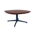 Vaux 30" Squircle Occassional Table HPL Top with Knife Edge Glides 16"H