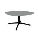 Vaux 30" Squircle Occassional Table HPL Top with Knife Edge Glides 16"H