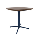 Vaux 30" Squircle Cafe Table HPL Top with Knife Edge Glides 30"H