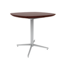 Vaux 30" Squircle Cafe Table HPL Top with Knife Edge Glides 30"H