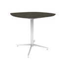 Vaux 30" Squircle Cafe Table HPL Top with Knife Edge Glides 30"H