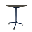Vaux 30" Squircle Conference Table HPL Top with Knife Edge Casters 36"H