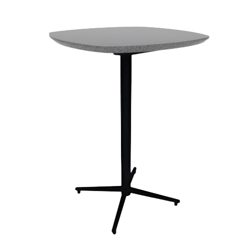 Vaux 30" Squircle Conference Table HPL Top with Knife Edge Glides 42"H