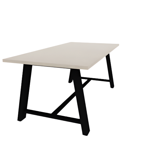 72"W x 36"D x 29"H High Pressure Laminate Midtown Table