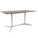 Vaux 36 x 72" Rectangle Conference Table HPL Top with Knife Edge Glides 36"H