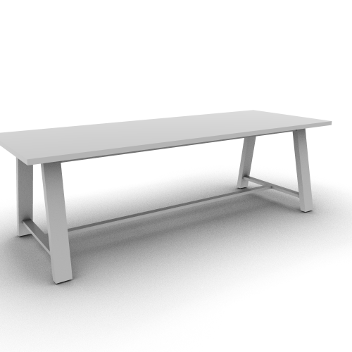 KFI 96"W x 36"D x 29"H Pressure Laminate Midtown Collaborative Table