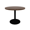 Proof 36" Dia Round Pedestal Cafe Table with Round Base HPL Top