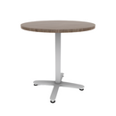 Proof 36" Round Pedestal Counter Table with Arched Base HPL Top