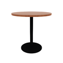 Proof 36" Round Pedestal Counter Table with Round Steel Base HPL Top