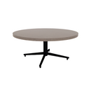 Vaux 36" Round Occassional Table HPL Top with Square Edge Glides 16"H