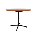 Vaux 36" Round Cafe Table HPL Top with Square Edge Glides 30"H