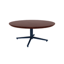 Vaux 36" Round Occassional Table HPL Top with Knife Edge Glides 16"H