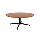 Vaux 36" Round Occassional Table HPL Top with Knife Edge Glides 16"H