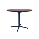Vaux 36" Round Cafe Table HPL Top with Knife Edge Glides 30"H