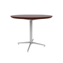 Vaux 36" Round Cafe Table HPL Top with Knife Edge Glides 30"H